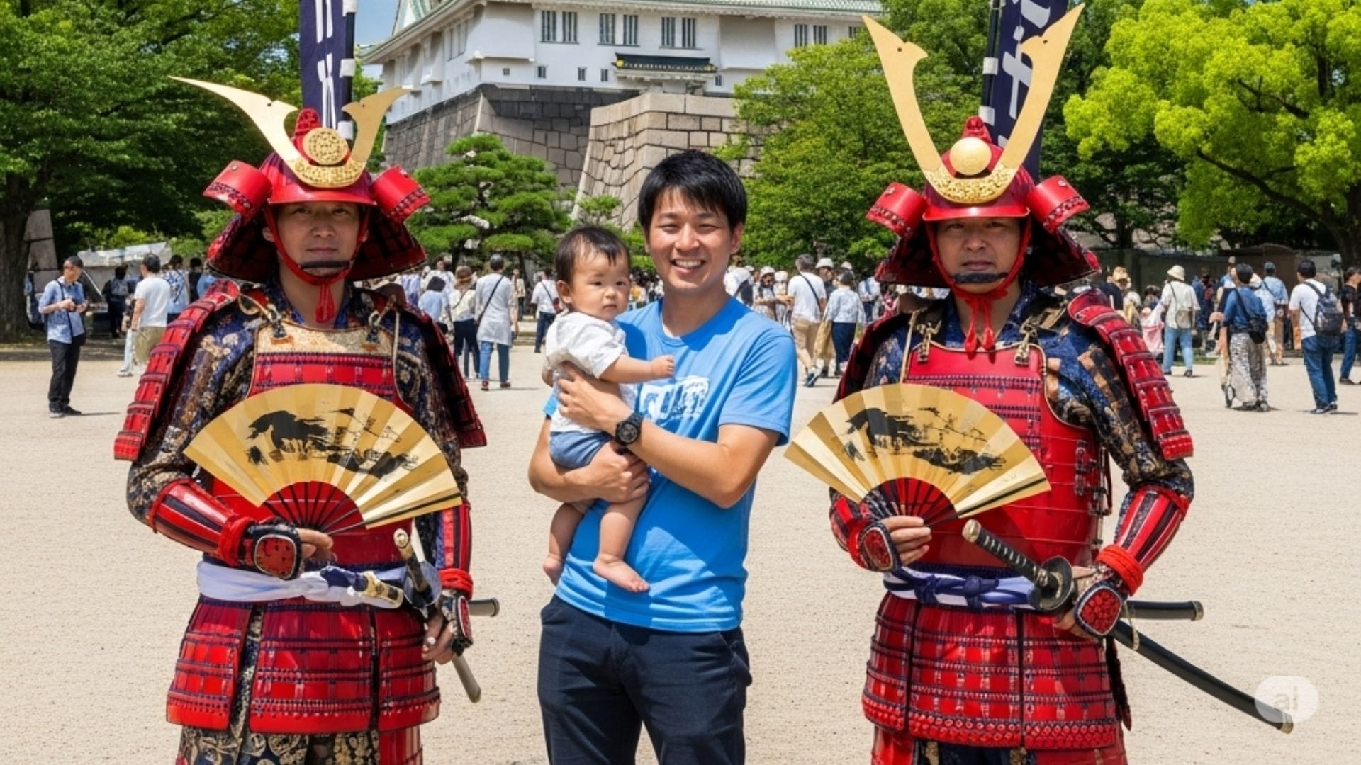Father-baby-japan-tour