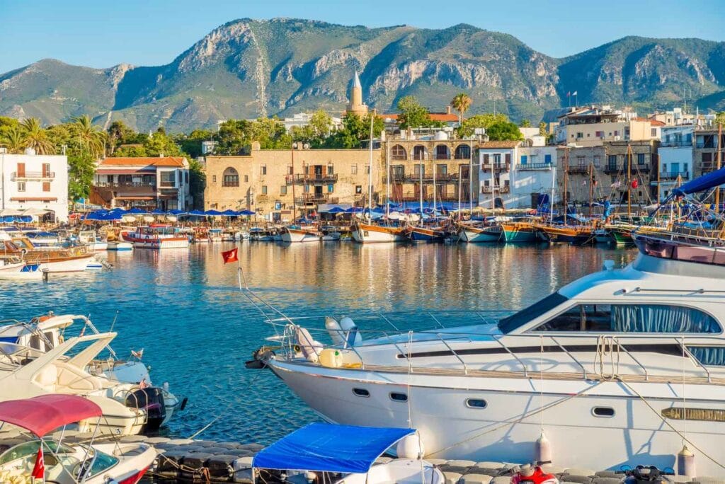 Kyrenia (Girne) harbour.