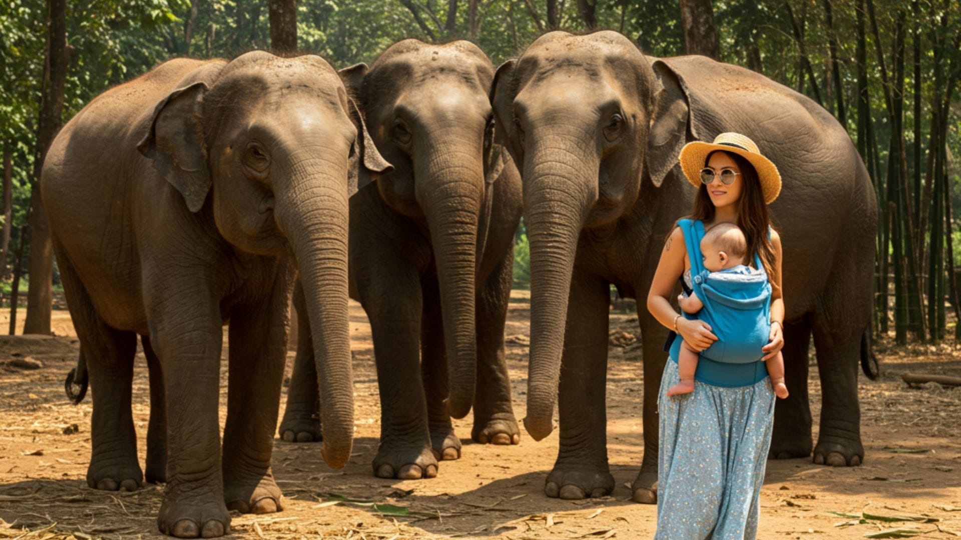Woman-with-her-baby-in-Thailand