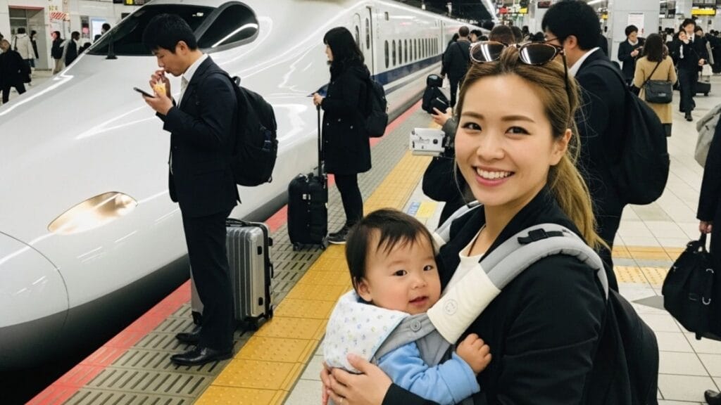 a-smiling-woman-holds-a-happy-baby-in-a-front-carrier
