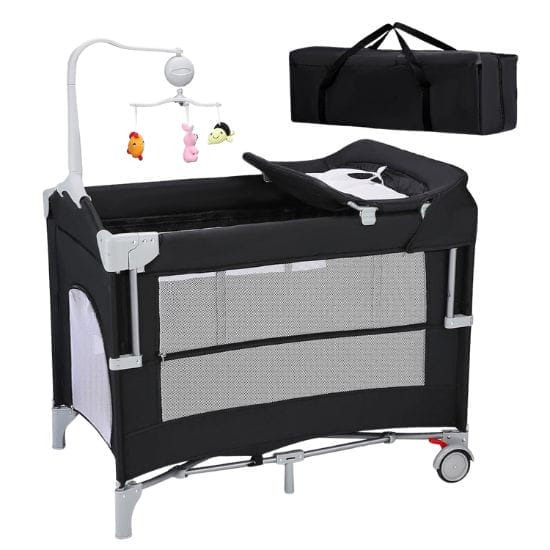 JOYMOR-Pack-and-Play-with-Changing-Table