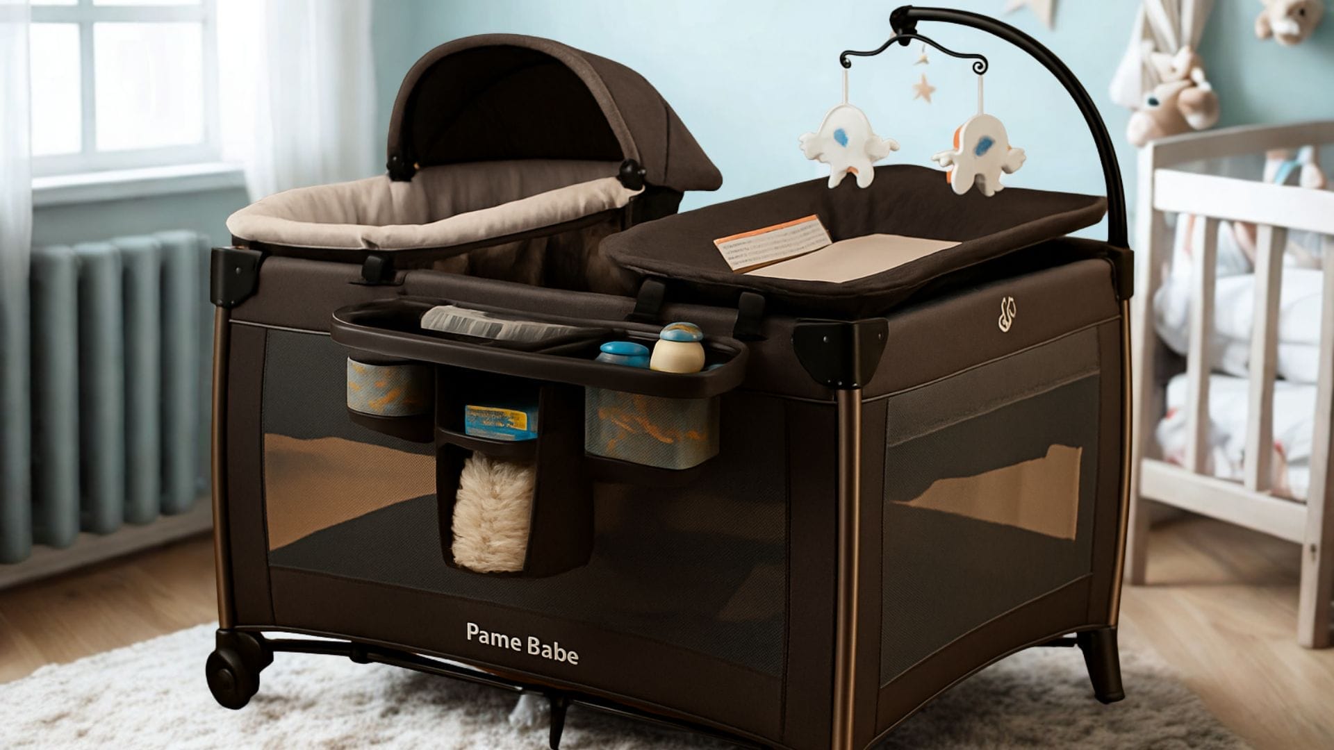 Pack-and-Play-with-Bassinet-and-changing-table