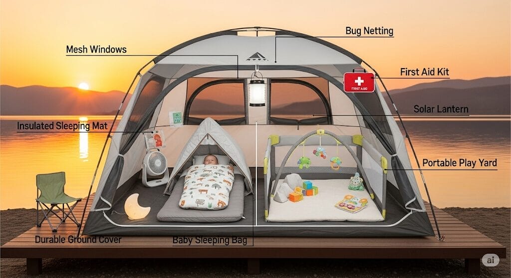 Tent Setup Tips for Comfort and Safety With Baby
