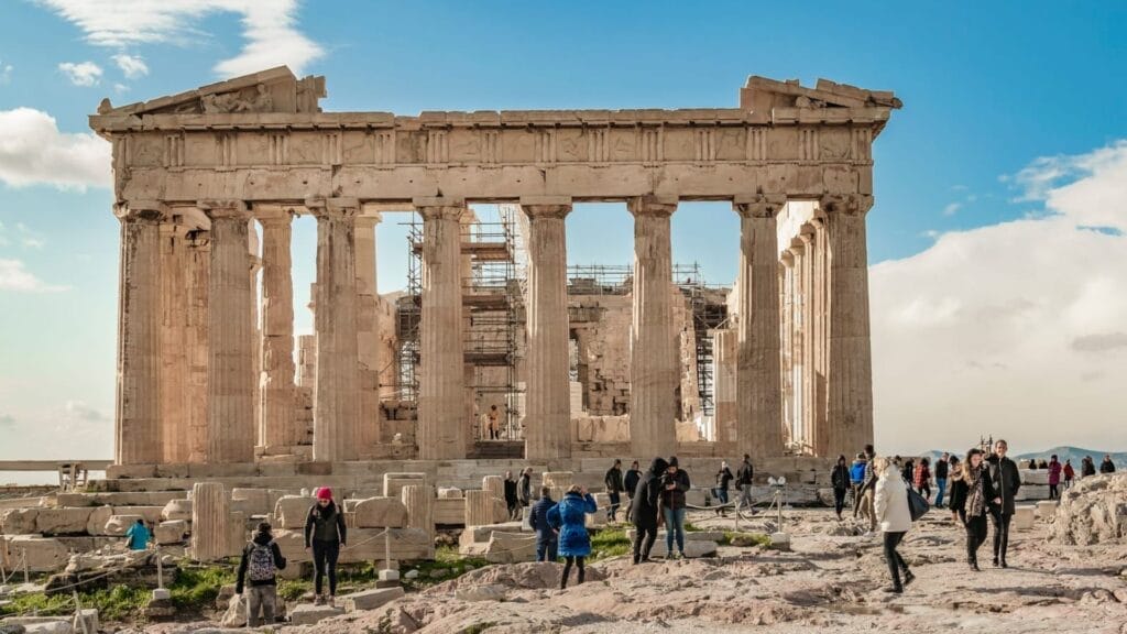 traveling-to-Acropolis-Parthenon-Athens-with-baby